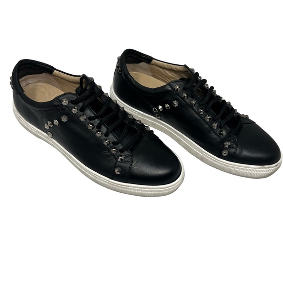 RON WHITE Studded Sneakers - Picture 1 of 9